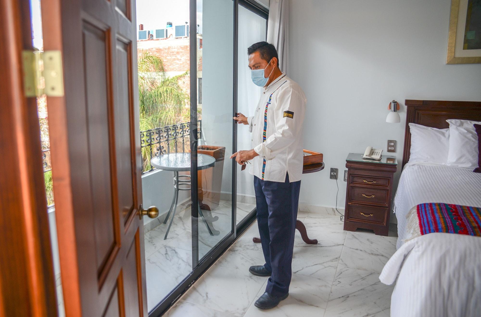 Hotel De La Parra Oaxaca ภายนอก รูปภาพ